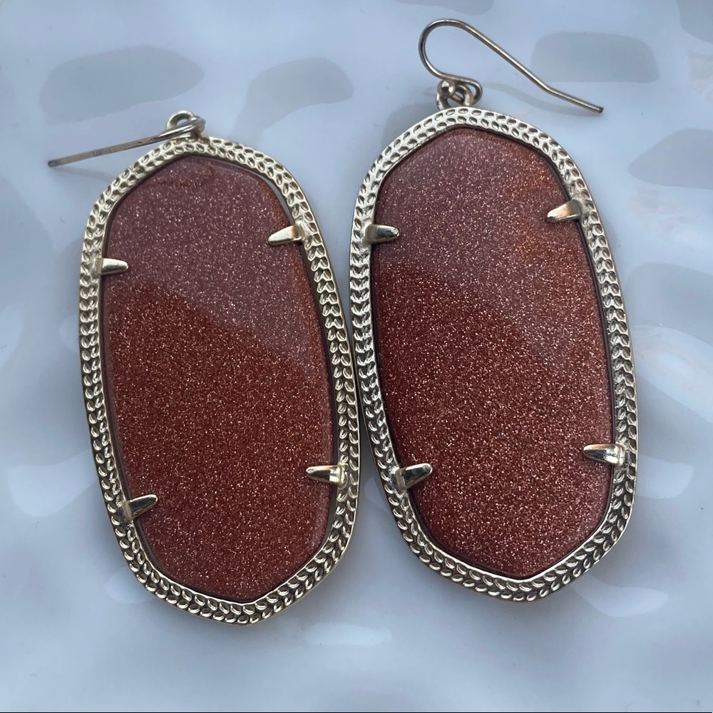 Kendra Scott Goldstone Danielle Earrings